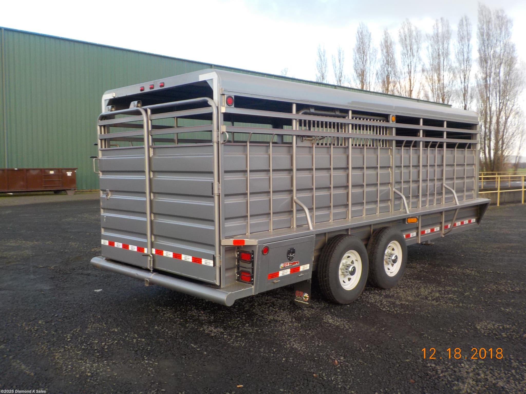 Livestock Trailer 2019 Swift Built SB20 6'8" X 20' Gooseneck
