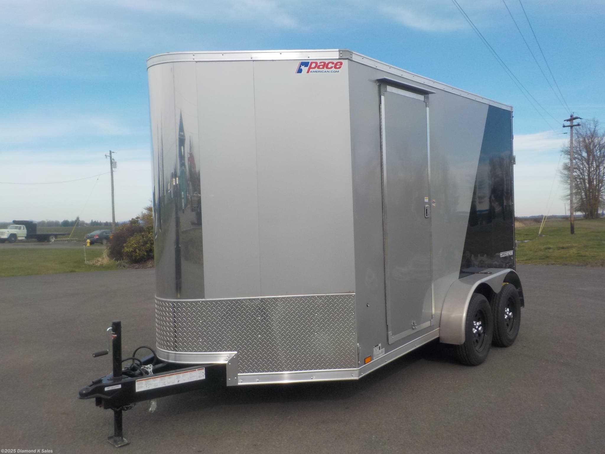 Cargo Trailer - 2020 Pace American Cargosport 7' X 12' 7k Enclosed ...