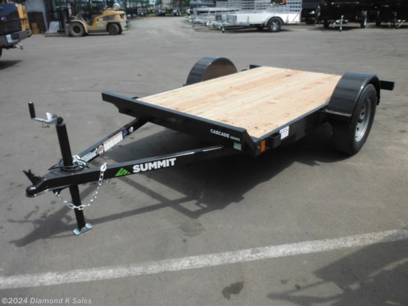 2023 Summit Trailer Cascade 5' X  8' 3K Flatbed available in Halsey, OR