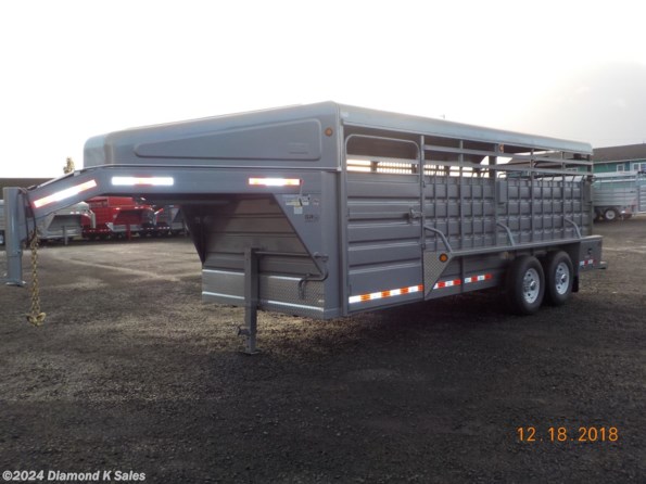 2023 GR 6'8" X 20' GOOSENECK available in Halsey, OR