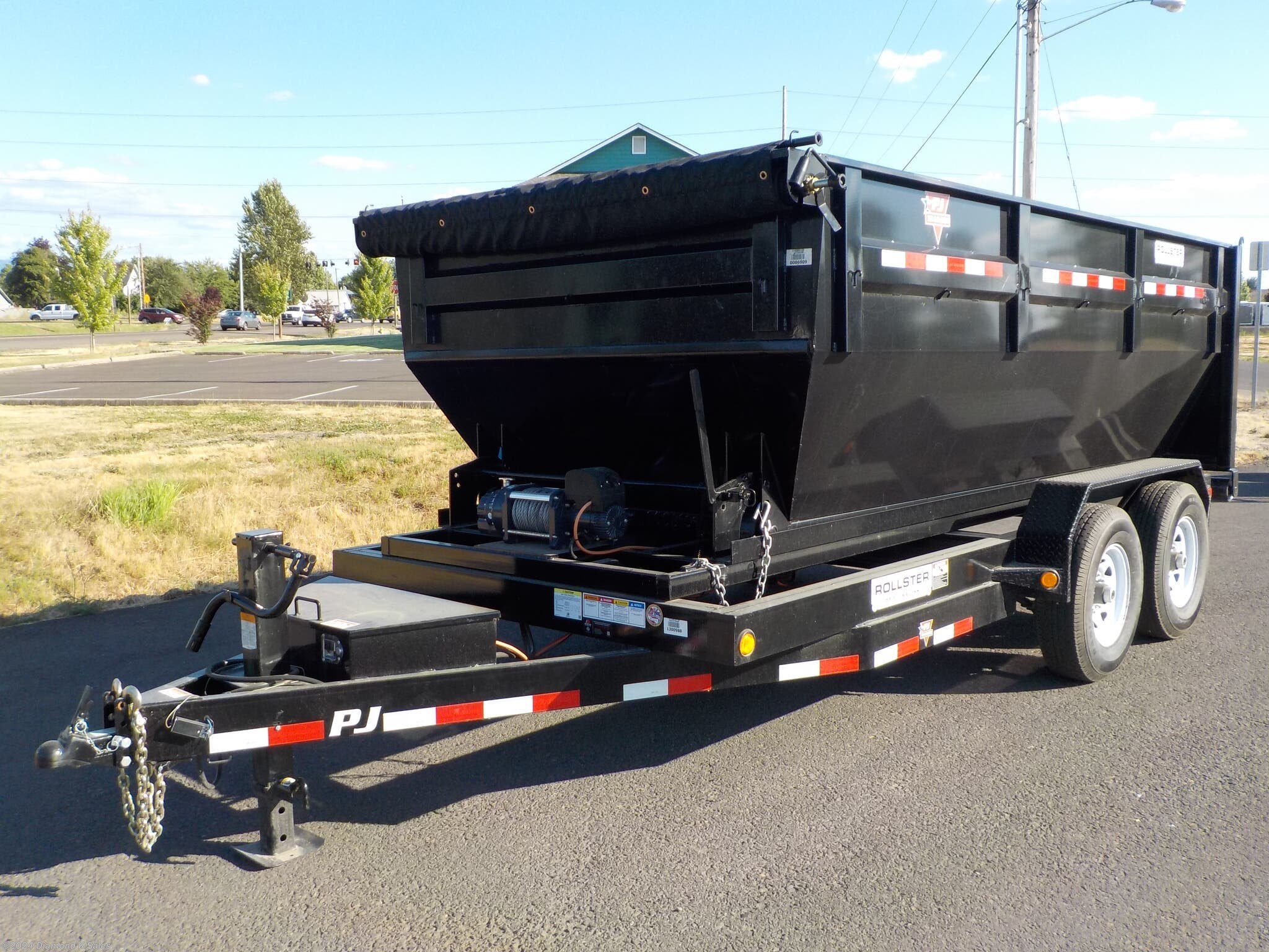 Dump (Heavy Duty) 2021 PJ Trailers Dump DR 7' X 14' Roll Off