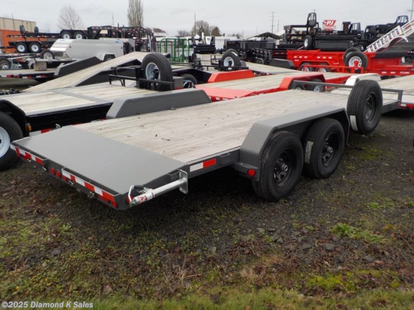2023 PJ Trailers Carhauler CE 7' X 18' 10K DOVE available in Halsey, OR