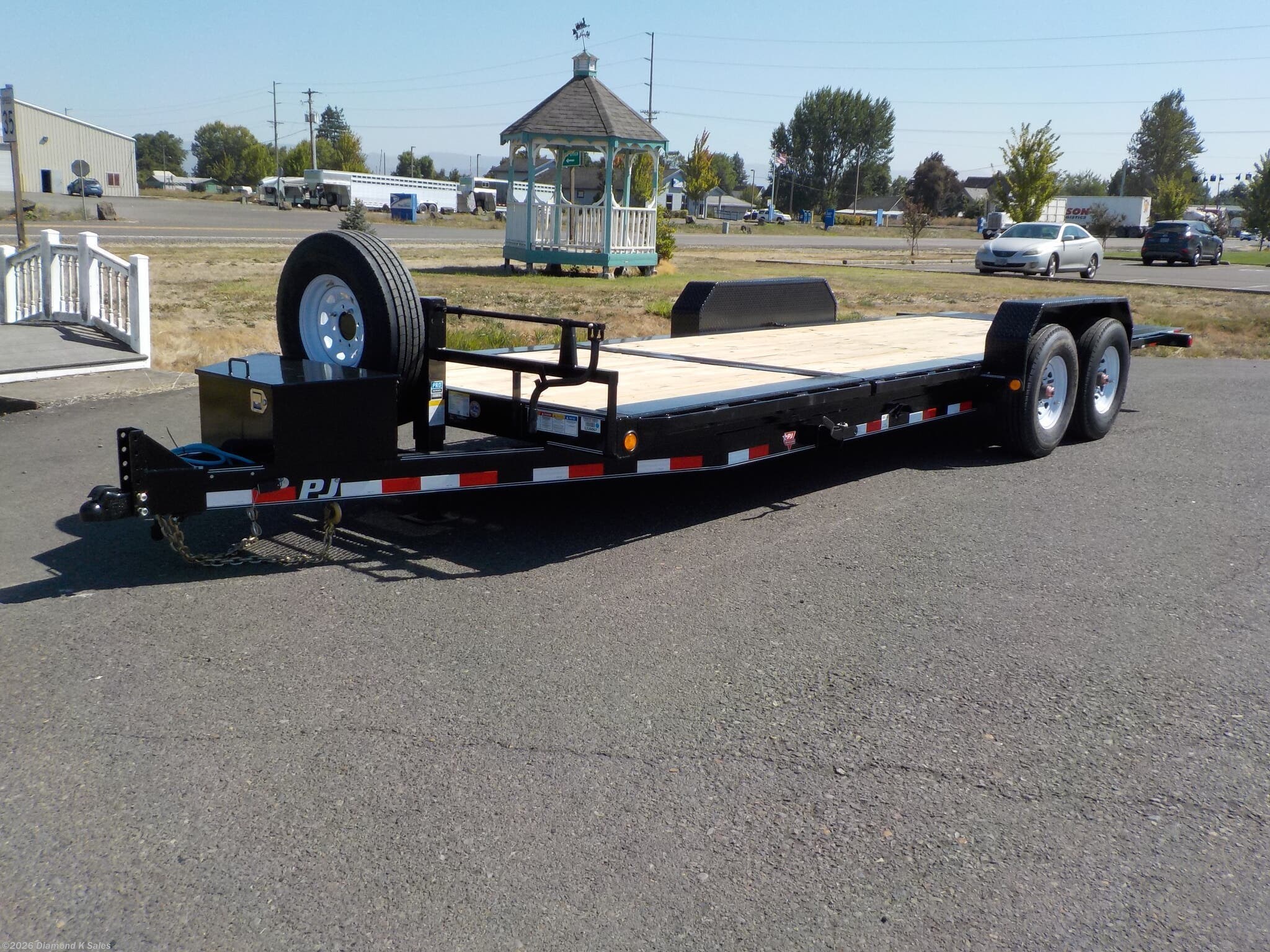2022 PJ Trailers Tilt TJ 82 X 22 16K 3 4 Tilt 7x22 Tilt TJ22 16K TB TrailersUSA
