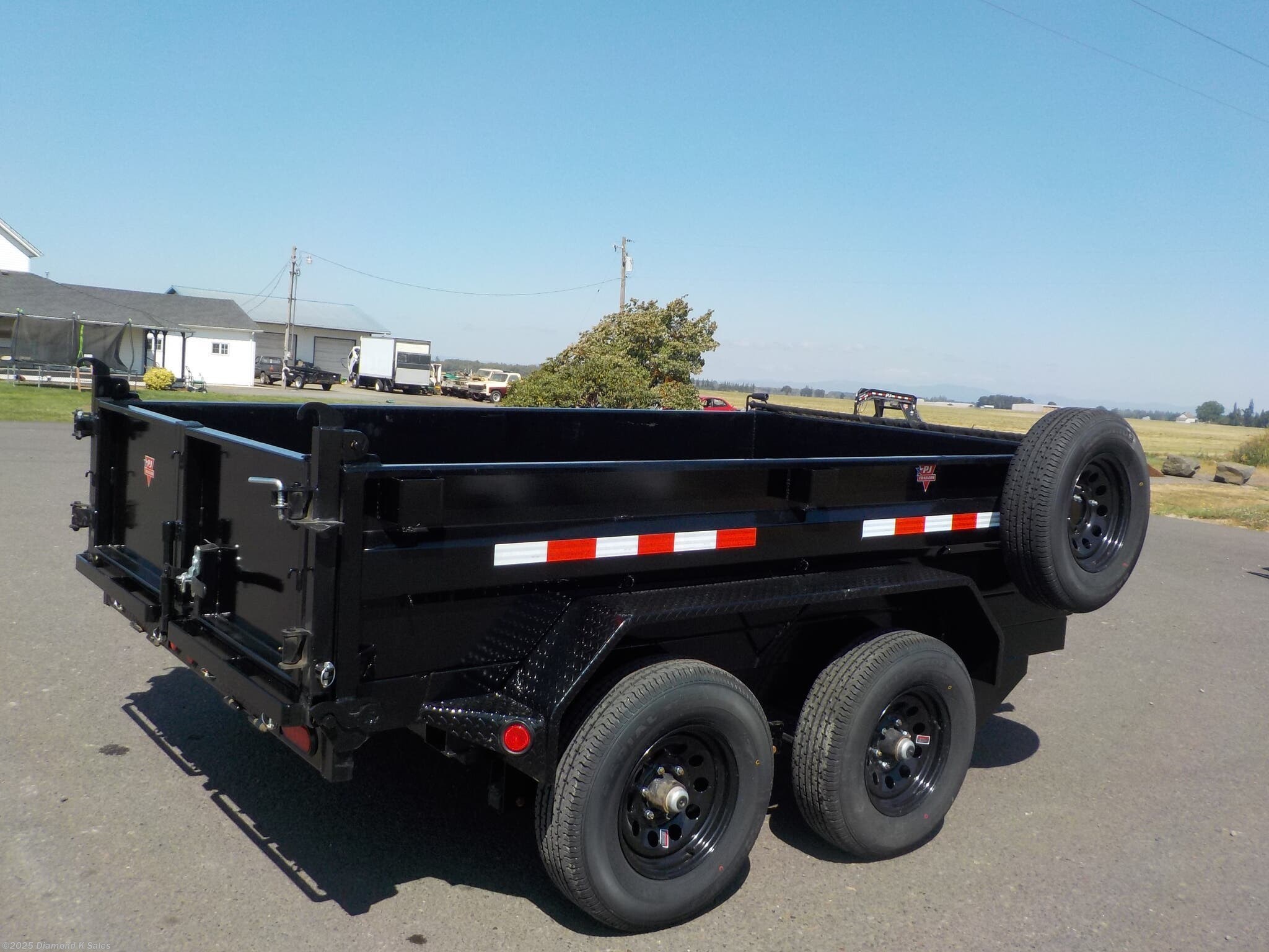 2022 PJ Trailers Dump D3 6" X 10' 10K 6x10 Dump Trailer D310 10K