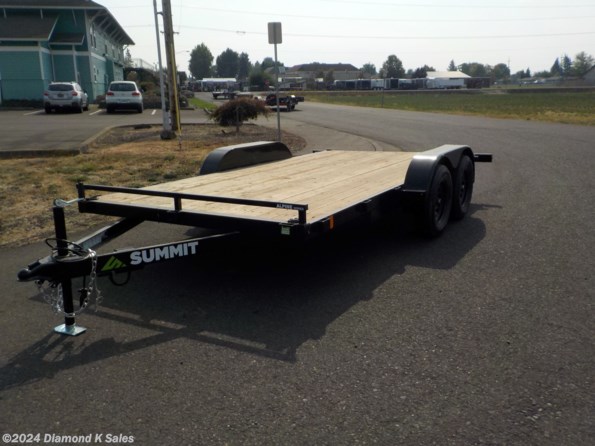 2023 Summit Trailer Alpine 7' X 14' 7K Flatbed available in Halsey, OR