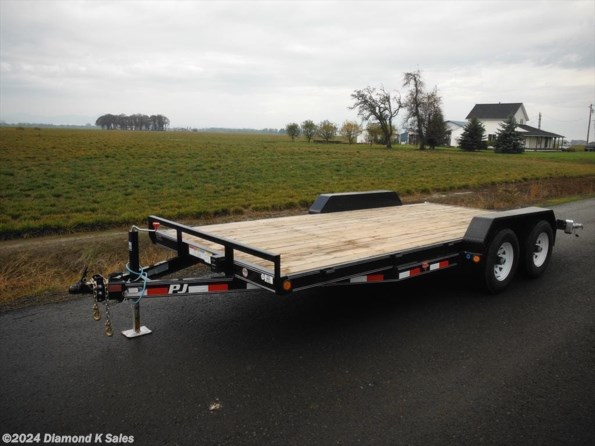 2023 PJ Trailers Carhauler CE 7' X 20' DOVE available in Halsey, OR