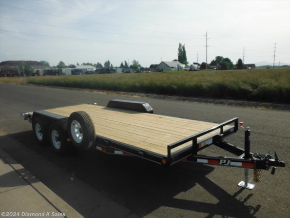 2023 PJ Trailers Carhauler CE18 7' X 18' 10K available in Halsey, OR