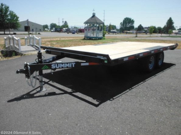 2023 Summit Trailer Cascade 102" x 16' 10K Deck Over available in Halsey, OR