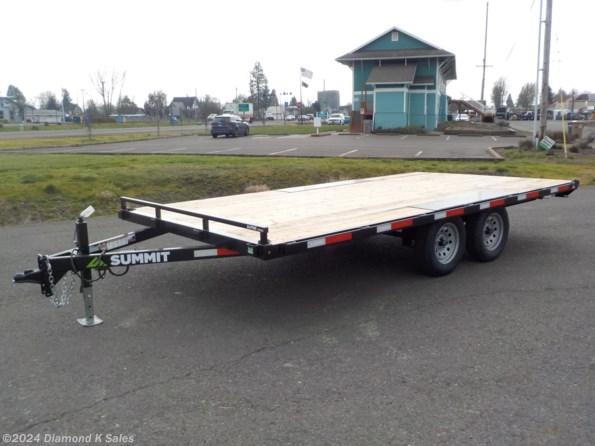 2023 Summit Trailer Alpine 102" x 16' 7K Deck Over available in Halsey, OR
