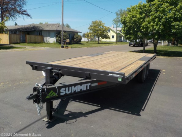 2023 Summit Trailer Denali Pro 102" x 22' 14K Deck Over available in Halsey, OR