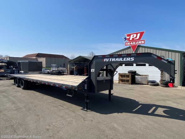 2023 PJ Trailers Flatdeck LD 102" X 32' 25.9K Low Pro available in Halsey, OR