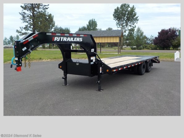 2023 PJ Trailers Flatdeck LD 102" X 25' 25K Low Pro available in Halsey, OR