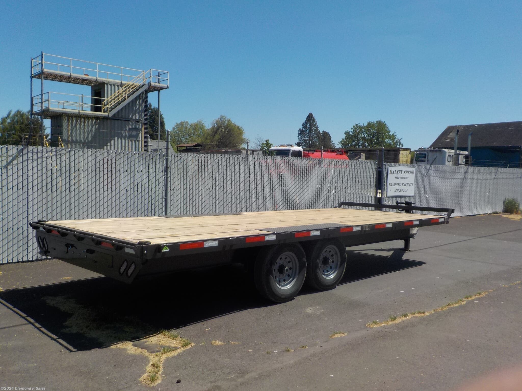 8x20 Deckover/Flat Deck Trailer for sale | New Summit Trailer Denali ...