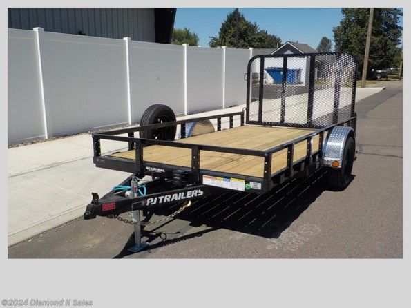 2023 PJ Trailers Utility U2 6' X 12' available in Halsey, OR