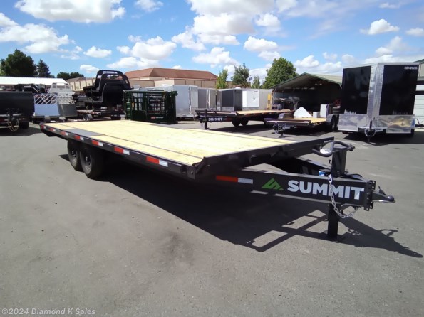 2024 Summit Trailer Denali Pro 102" x 22' 14K Deck Over available in Halsey, OR