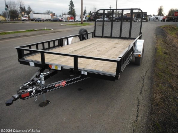 2024 PJ Trailers Utility U8 7' X 14' 3k Utility available in Halsey, OR