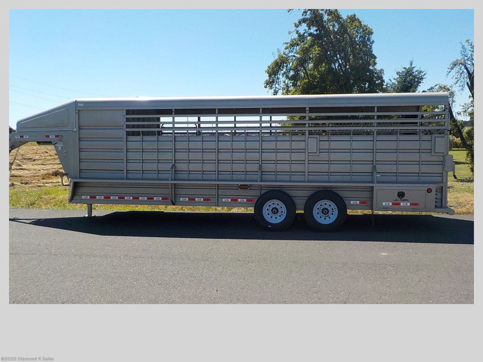 6x24 Cattle/Livestock Trailer for sale New GR 6'8" X 24' GR LIVESTOCK