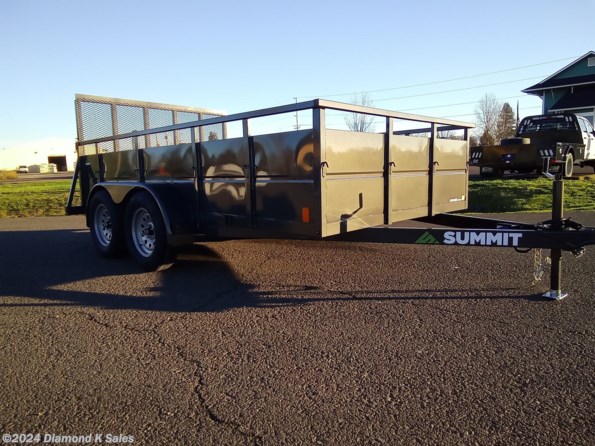 2024 Summit Trailer Cascade 7' X 12' 7K LANDSCAPE available in Halsey, OR