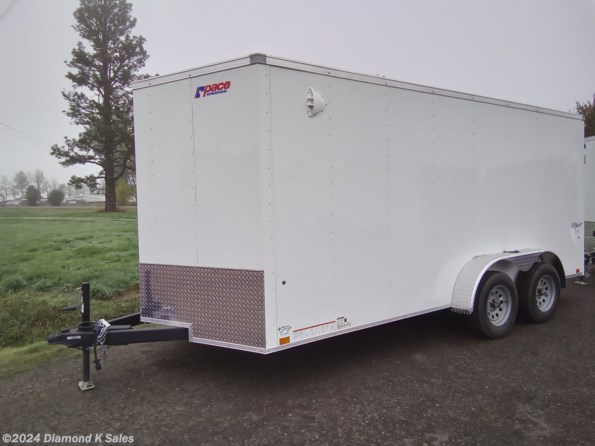 2023 Pace American Outback DLX 7' X 16' 7K available in Halsey, OR
