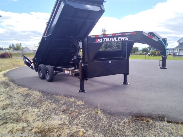 2025 PJ Trailers Dump DL 7' X 16' X  15.6K High Side 24" Low Pro available in Halsey, OR