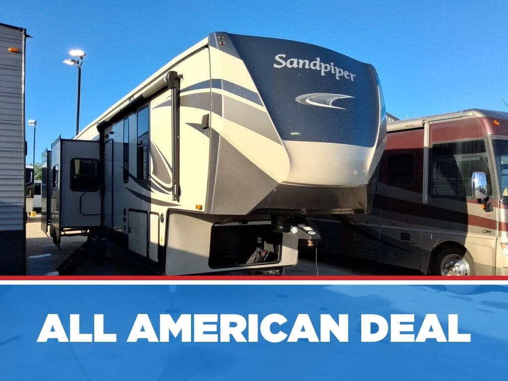 Used 2021 Forest River Sandpiper 39BARK available in Strafford, Missouri