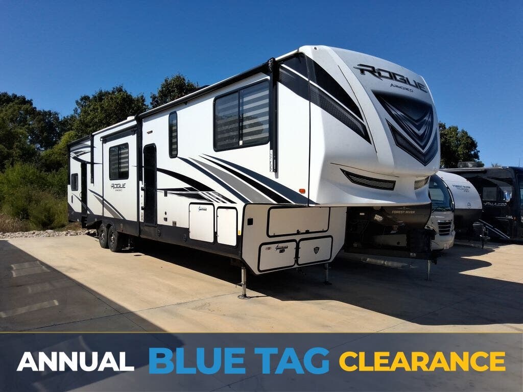 Used 2021 Forest River Vengeance Rogue Armored VGF351G2 available in Strafford, Missouri