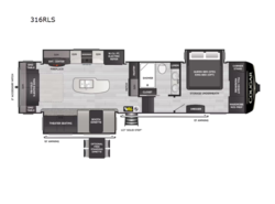 Used 2023 Keystone Cougar 316RLS available in Strafford, Missouri