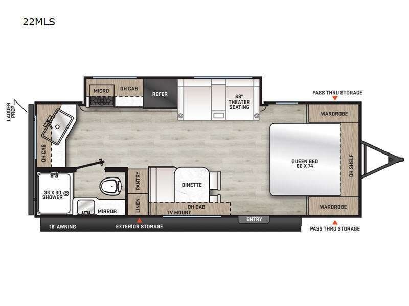 Used 2024 Forest River Aurora Light 22MLS available in Strafford, Missouri