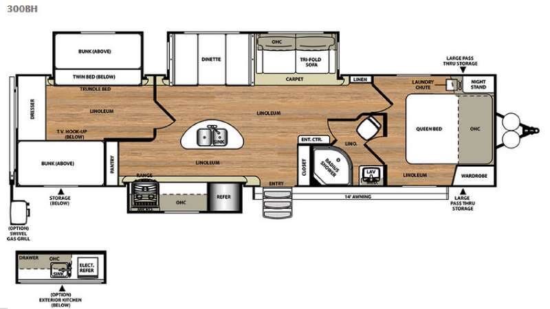 Used 2016 Forest River Salem Hemisphere Lite 300BH available in Strafford, Missouri