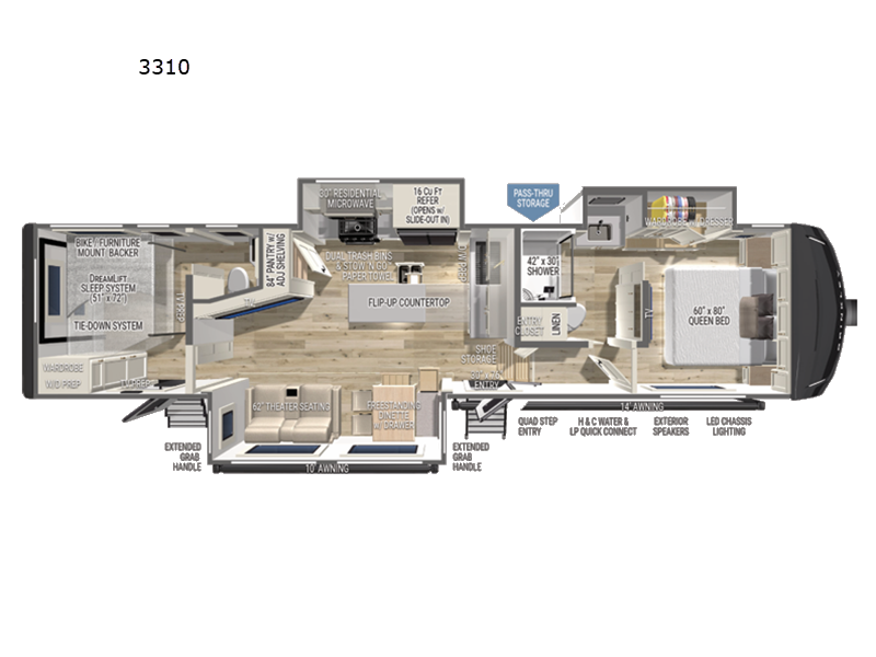 New 2027 Brinkley RV Model Z 3310 available in Strafford, Missouri