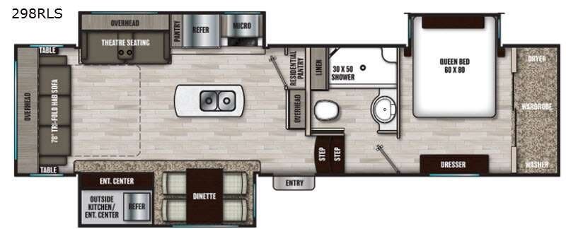 Used 2021  Coachmen Chaparral 298RLS by Coachmen from Blue Compass RV Springfield in Strafford, MO