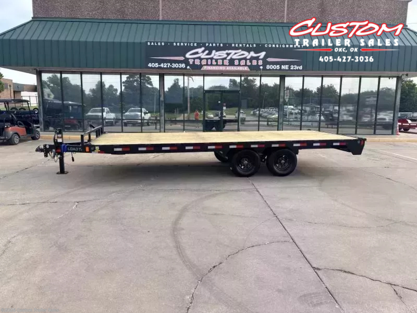 2026 Load Trail DK 20 X 102 BUMPER PULL 10K DECKOVER W/ SLIDE IN RAMP