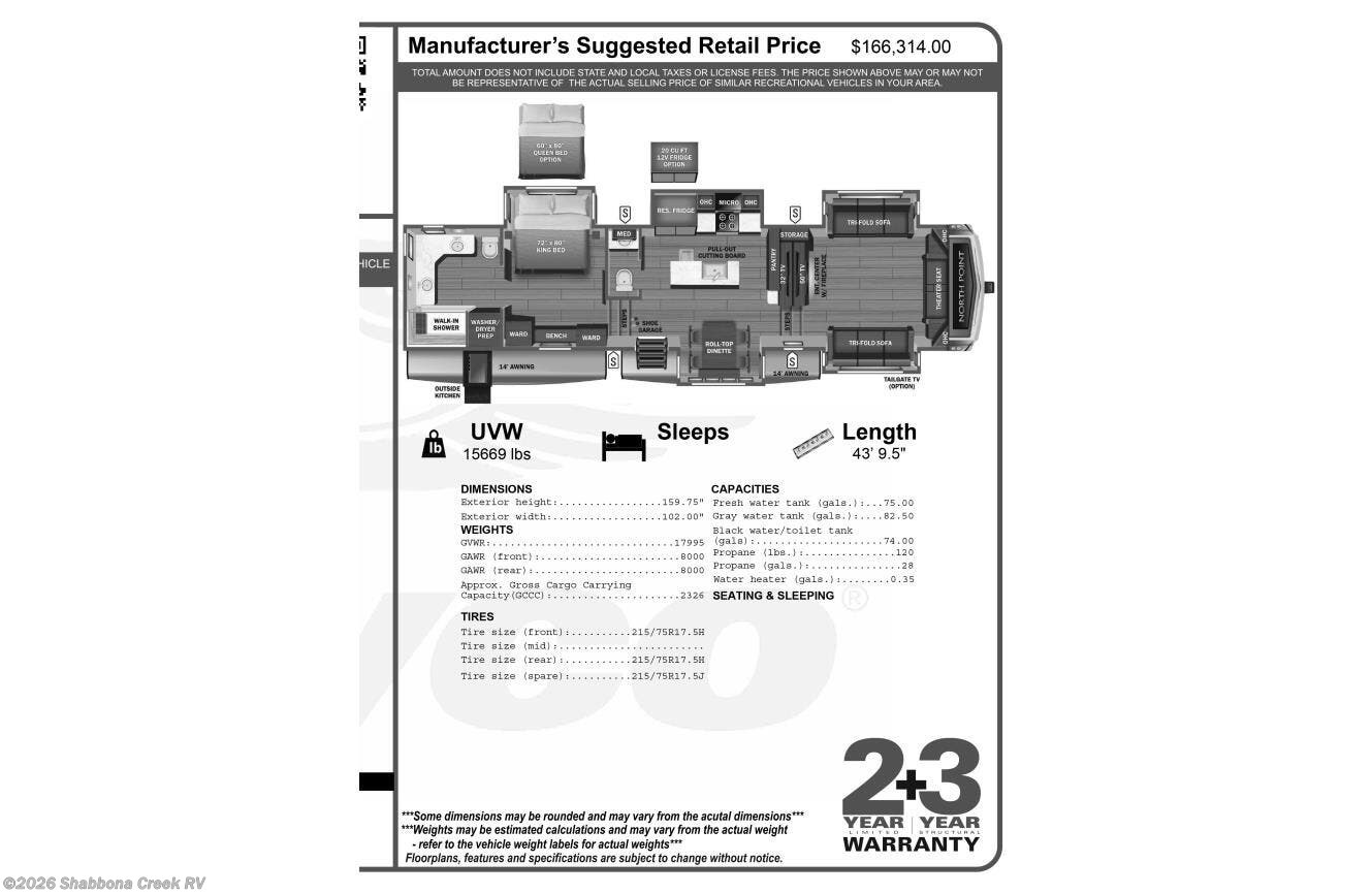 Used 2025 Jayco North Point 382 FLRB * available in Atkinson, Illinois