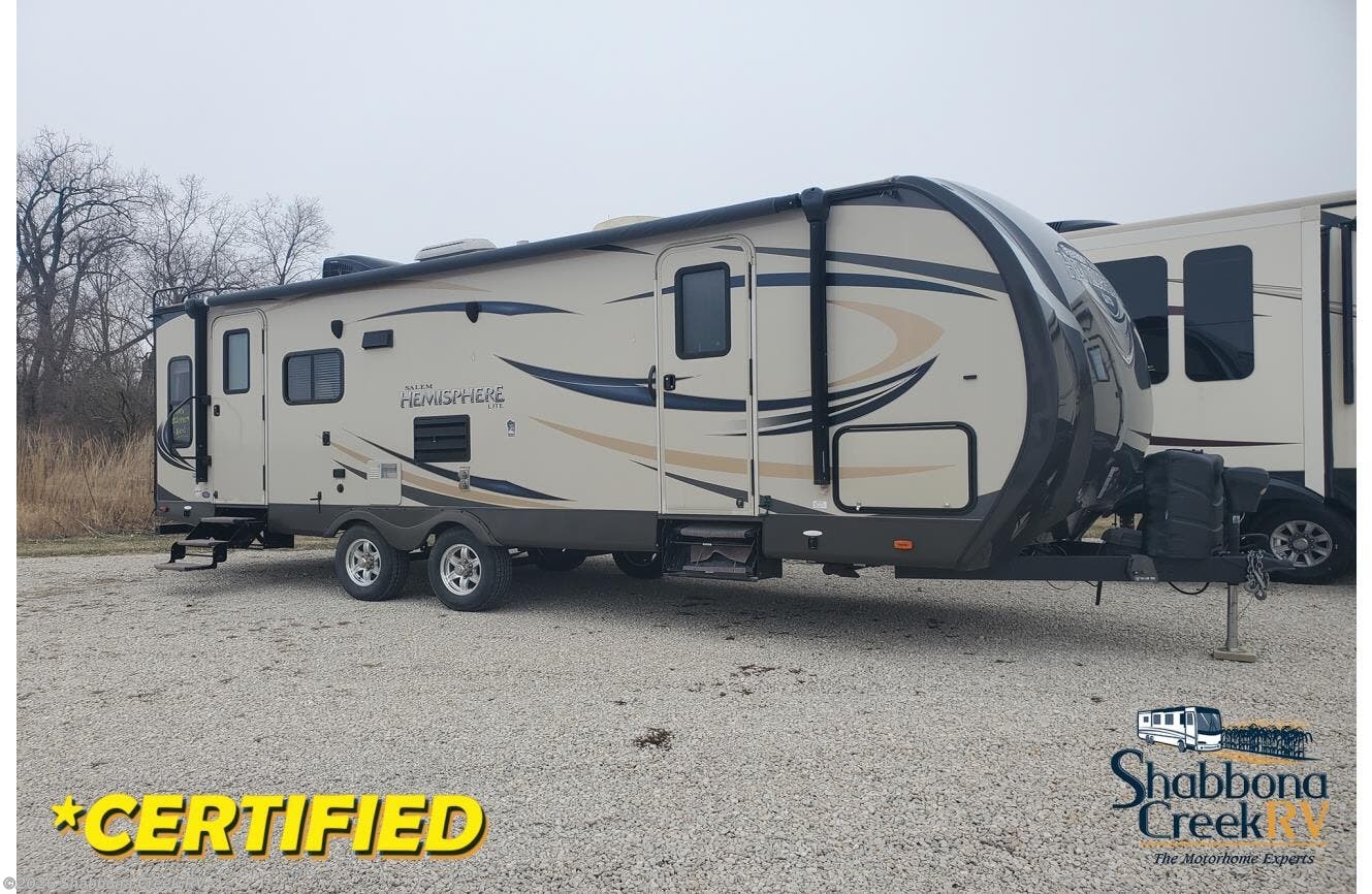 Used 2015  Forest River Salem Hemisphere 263RL * by Forest River from Shabbona Creek RV in Atkinson, IL