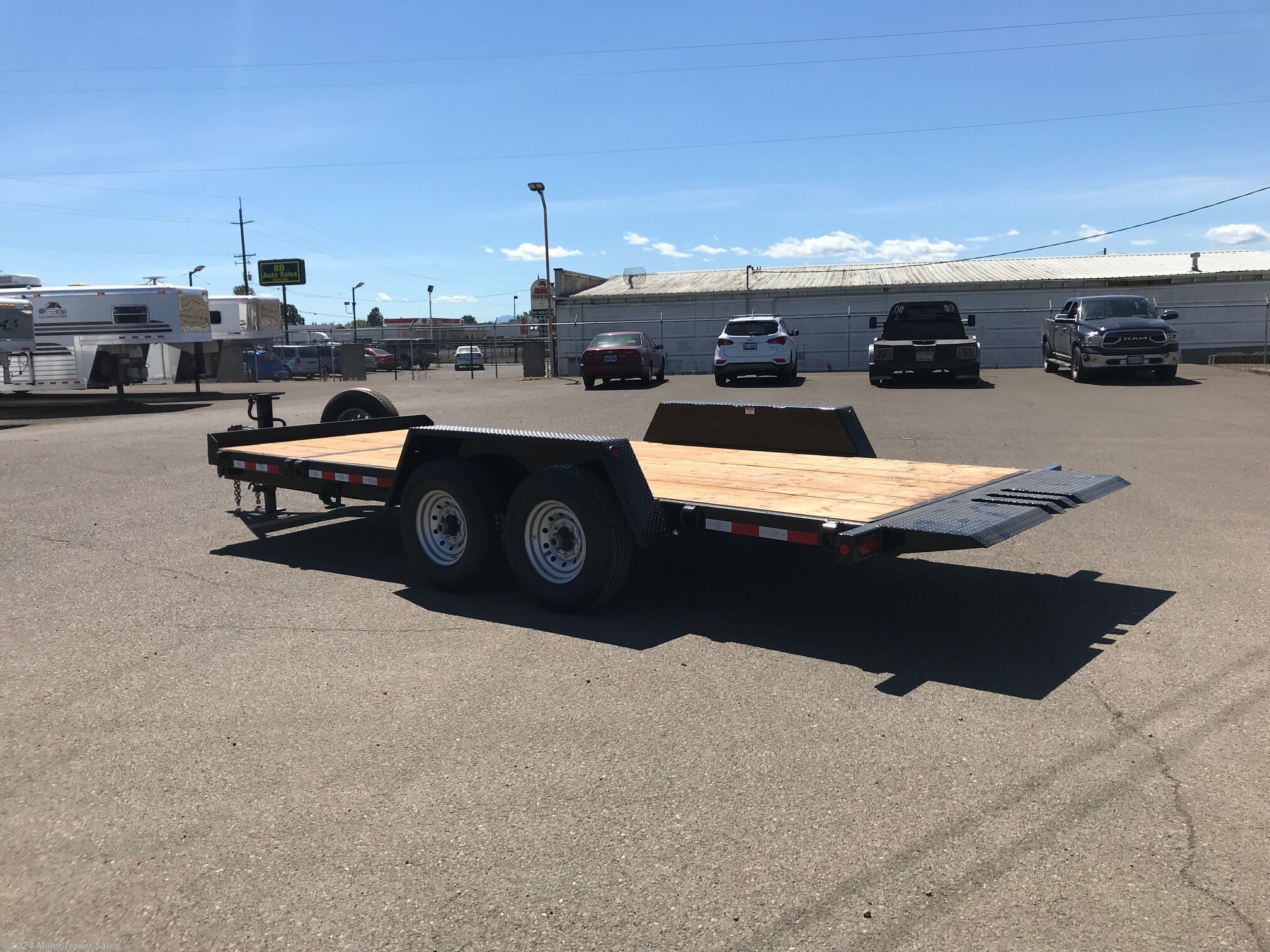 Flatbed - 2019 Walton Trailers SST1420 | TrailersUSA