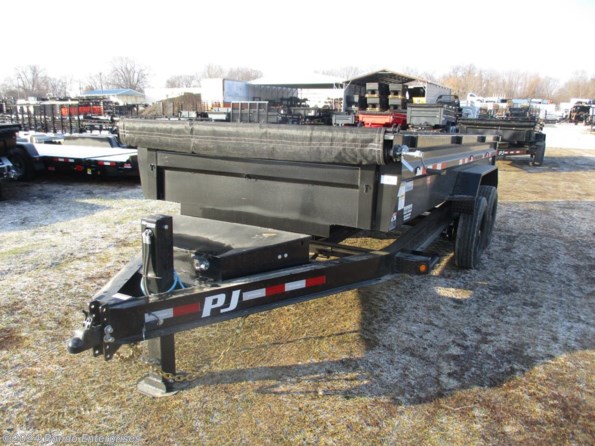 2022 PJ Trailers Dump DL  DLT1692BSS08C-BTRY-CY06-JA05 available in Sycamore, IL