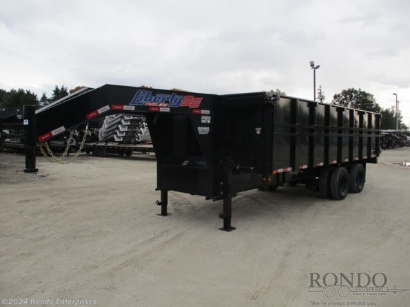 2022 Liberty Gooseneck Dump LD20K96X20B12 available in Sycamore, IL