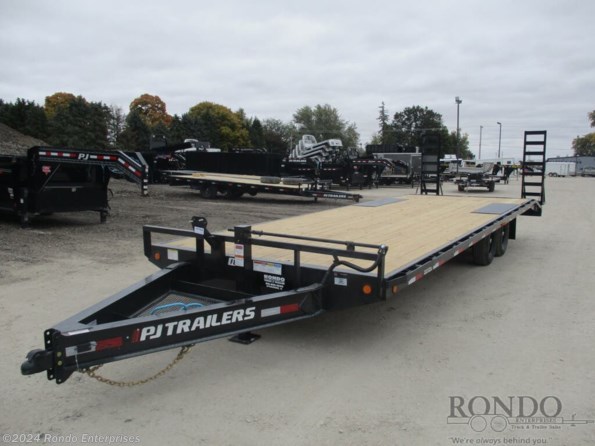 2023 PJ Trailers Equipment F8  Deckover F8J2672BSBK available in Sycamore, IL