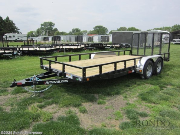 2025 PJ Trailers Utility UL  UL21832ESBK available in Sycamore, IL