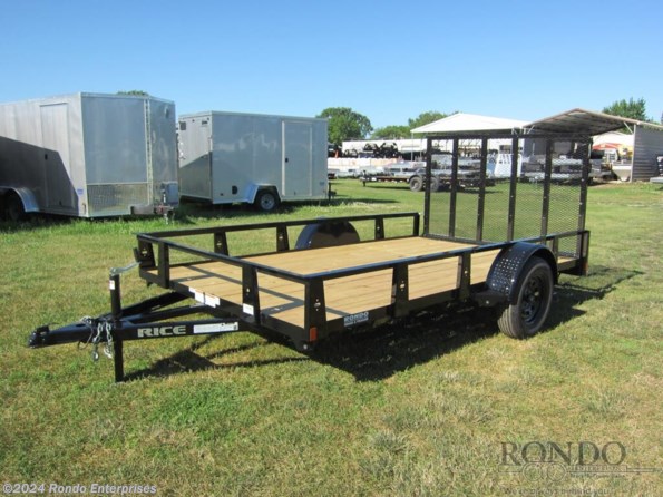 2024 Rice Trailers Single Axle Utility RS8212 available in Sycamore, IL