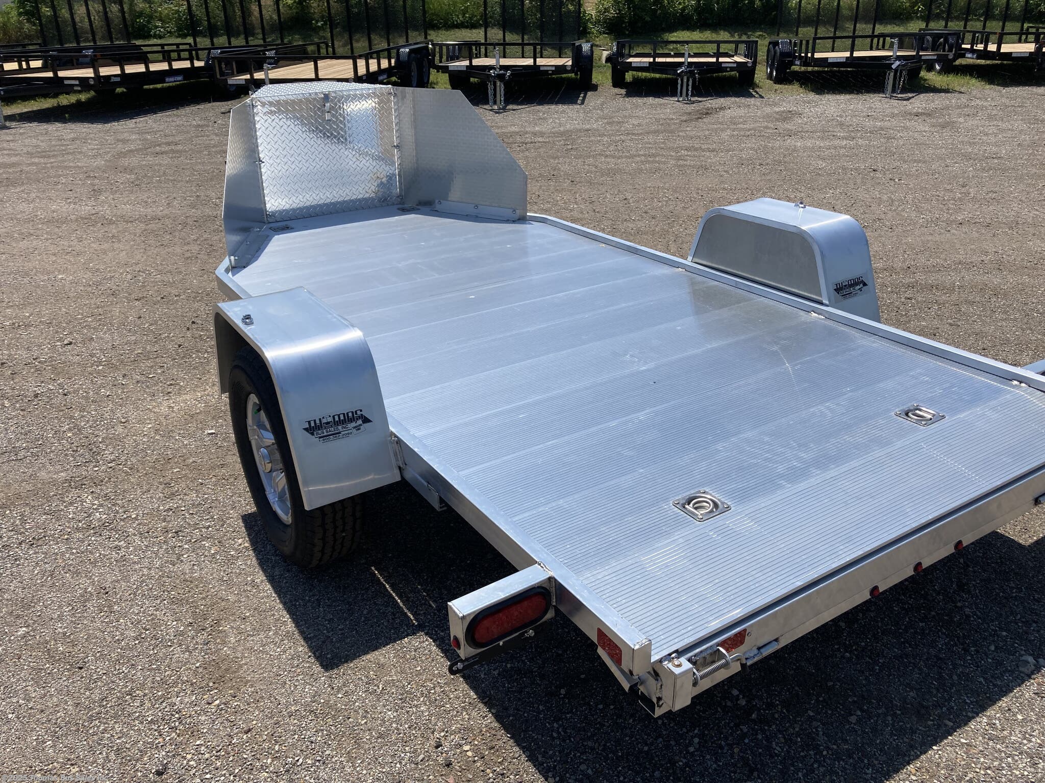 5x10 Motorcycle Trailer for sale | New Aluma TK1 | TrailersUSA