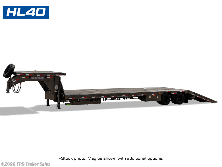 2027 Load Trail HL 102" x 44' Triple Low-Pro 40K Gooseneck w/Hyd. Dov