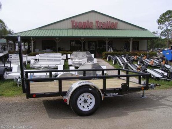 2024 PJ Trailers Utility 60" Single Axle Channel  (U6) 10’ available in Fort Myers, FL
