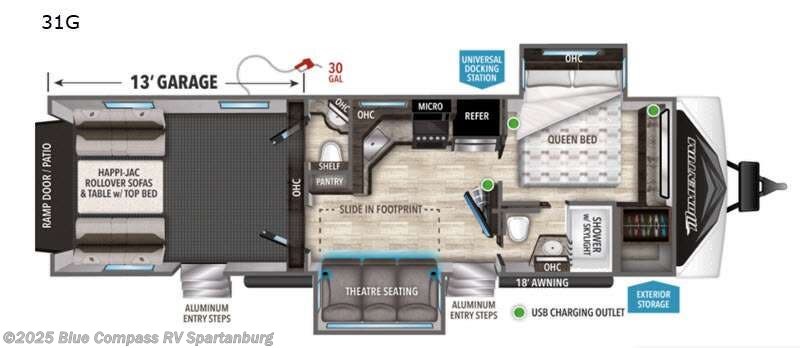 Used 2021 Grand Design Momentum G-Class 31G available in Duncan, South Carolina