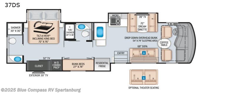 Used 2021 Thor Motor Coach Challenger 37DS available in Duncan, South Carolina