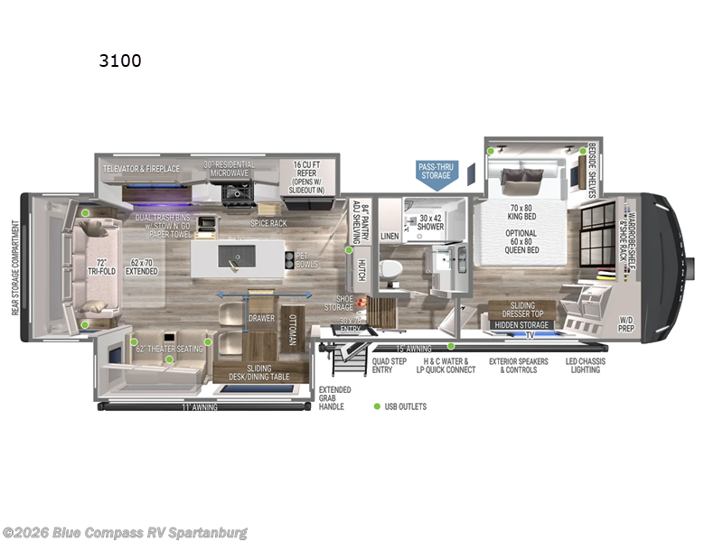 New 2026 Brinkley RV Model Z 3100 available in Duncan, South Carolina