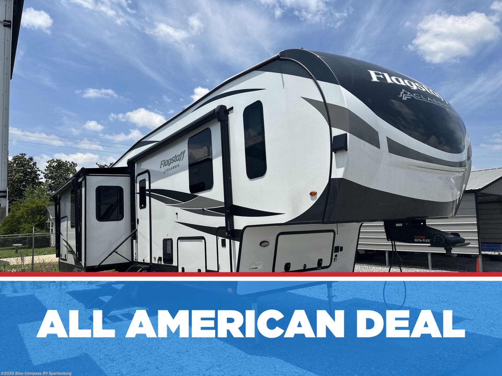 Used 2024 Forest River Flagstaff Classic 372RL available in Duncan, South Carolina