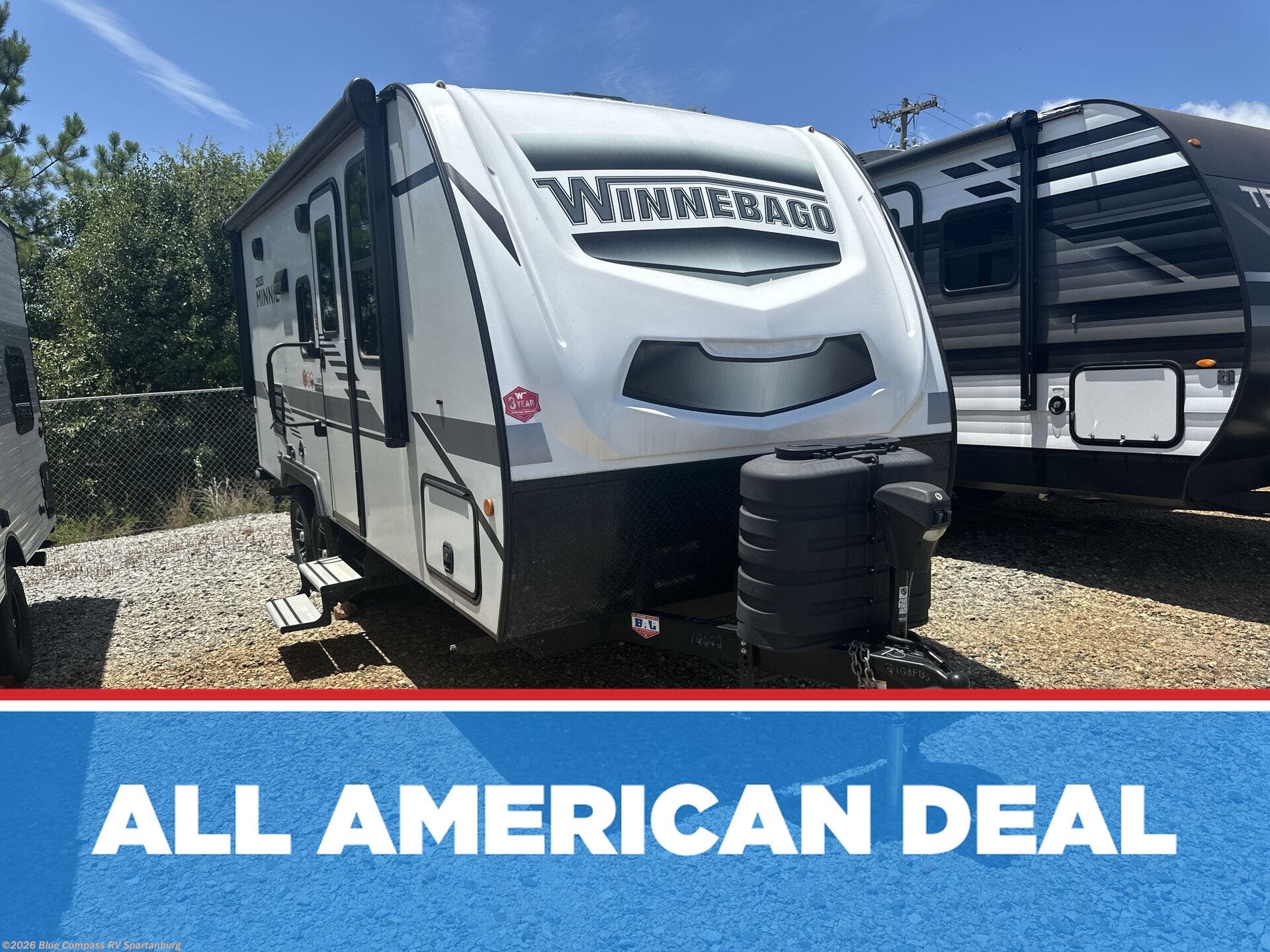 Used 2021 Winnebago Micro Minnie 2108FBS available in Duncan, South Carolina