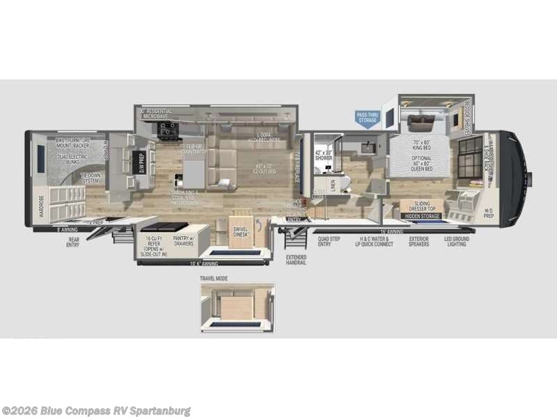 New 2027 Brinkley RV Model Z 3510 available in Duncan, South Carolina