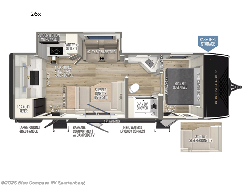 New 2027 Brinkley RV Model Ix 26x available in Duncan, South Carolina
